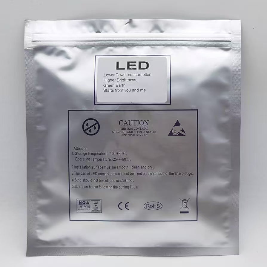 Strips, Colourful RGB with IC 5 V, Dimmable, 2 m, 300 LEDs, Separately Addressable, IP30 for Bedroom, Kitchen, Living Room, Black, PCB