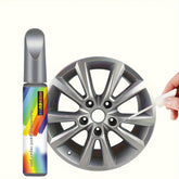 Silver Wheel Repair Kit Car Scratch Repair Pen Alloy Wheel Touch Up Set Universal Car Wheel Repair Kit