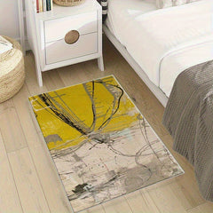 1Pc Modern Abstract Welcome Mat Non Slip Indoor/Outdoor Door