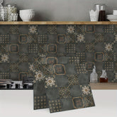 10Pcs / Vinyl Floor And Wall Stickers High Adhesive 30*30Cm