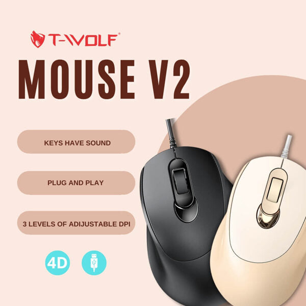V2 T-WOLF WIRELESS MOUSE