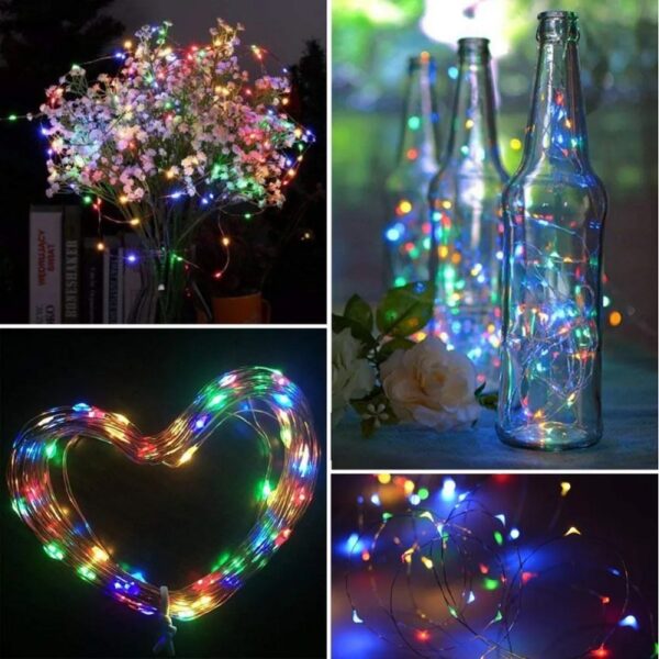 ZYF-89 Copper Wire Battery Operated Fairy Light RGB 5M