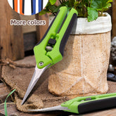1pc Ergonomic Garden Shears with Stainless Steel Blades Ambidextrous Contemporary Style