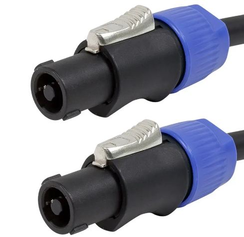 20m Speaker 4 Pin Plug NL4FC Cable