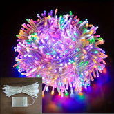 1pc LED string of lights Christmas tree top string flashing indoor string of lights colorful lights fairy fairy tale lights 6.0meter/40 light beads portable and foldable for gift decoration entrance bedside Christmas Halloween
