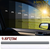 1pc 50.8x299.72 cm Solar Film Anti UV Protection Sticker for Car Windows Green Landscape Design UV Protection Heat Insulation Easy to Apply Car Window Accessory | Landscape Design | Easyapply Sticker Car Window Stickers