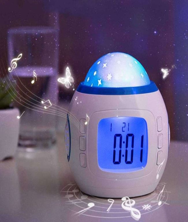 1038 Starry Projection Alarm Clock