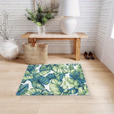 1Pc Tropical Monstera Leaf Welcome Mat Non Slip Indoor/Outdoor