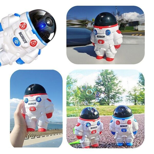 0011 Bubble Robot Astronaut