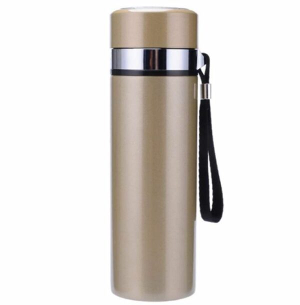 183692 Stainless Steel Vacuum Flask With Lanyard