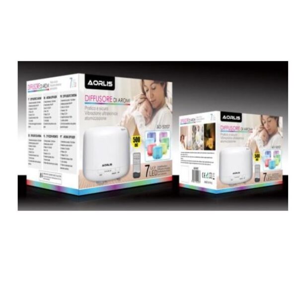 Aorlis AO-50107 Aroma Diffuser Humidifier 7 LED