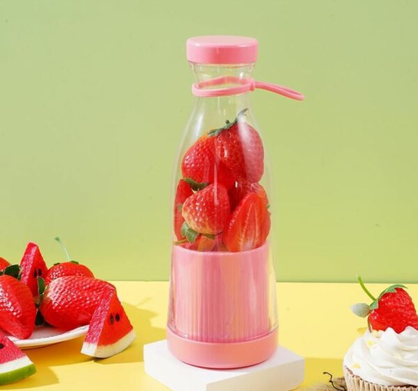 1831422 Portable Mini Rechargeable Juicer Cup Blender Smoothie Mixer 420ml