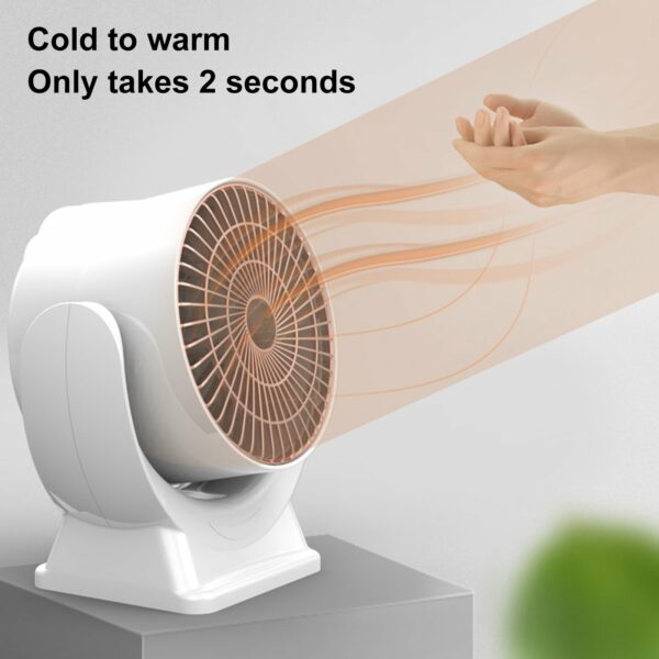XF0777 Portable Desktop Large Heating Area Fan 608 800W