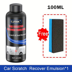 Car Scratch Remover Paint Care Tools Auto Scratches Repair Polishing Wax Swirl Remover Auto Paint Repair Abrasive Agent Anti Scratch Wax Vehicle Scratch Removal Easy Application Quick Repair Solution Premium Abrasive Scratchresistant Coating