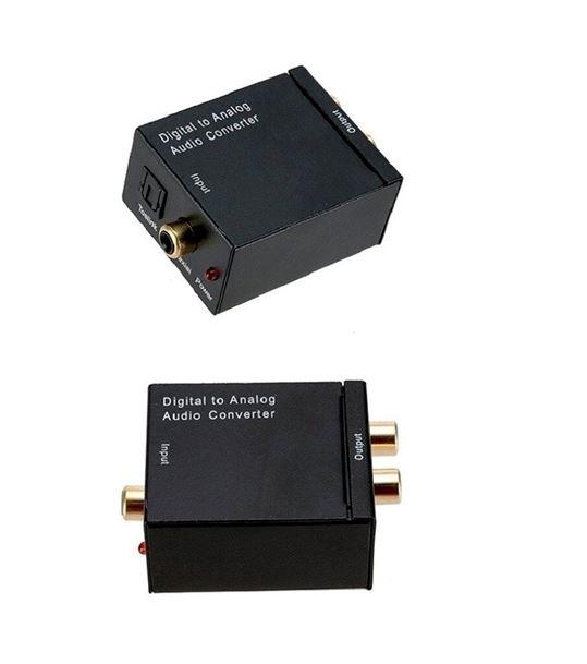 Digital To Analogue Audio Convertor With Plug