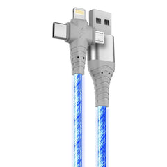 3in1 Light Up USB Fast Charging Cable 100cm