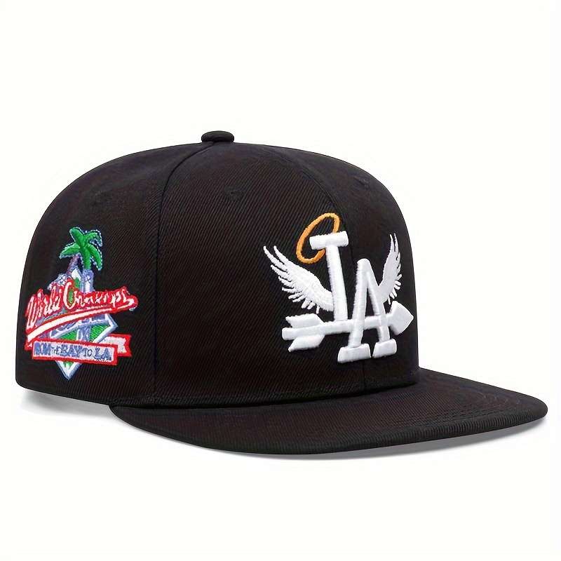 1pc Wings Letter Embroidered Baseball Cap