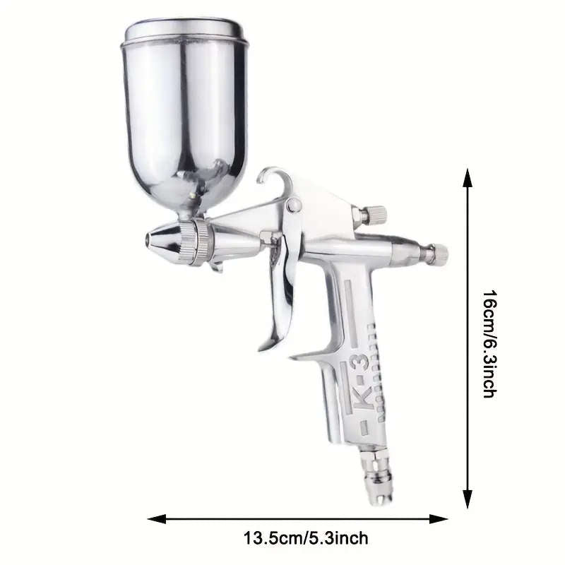 K3 Paint Spray Gun Small Repair Spray Gun Car Small Area Touch-up Furniture Repair Painting Painting Leather Goods Touch-up Paint