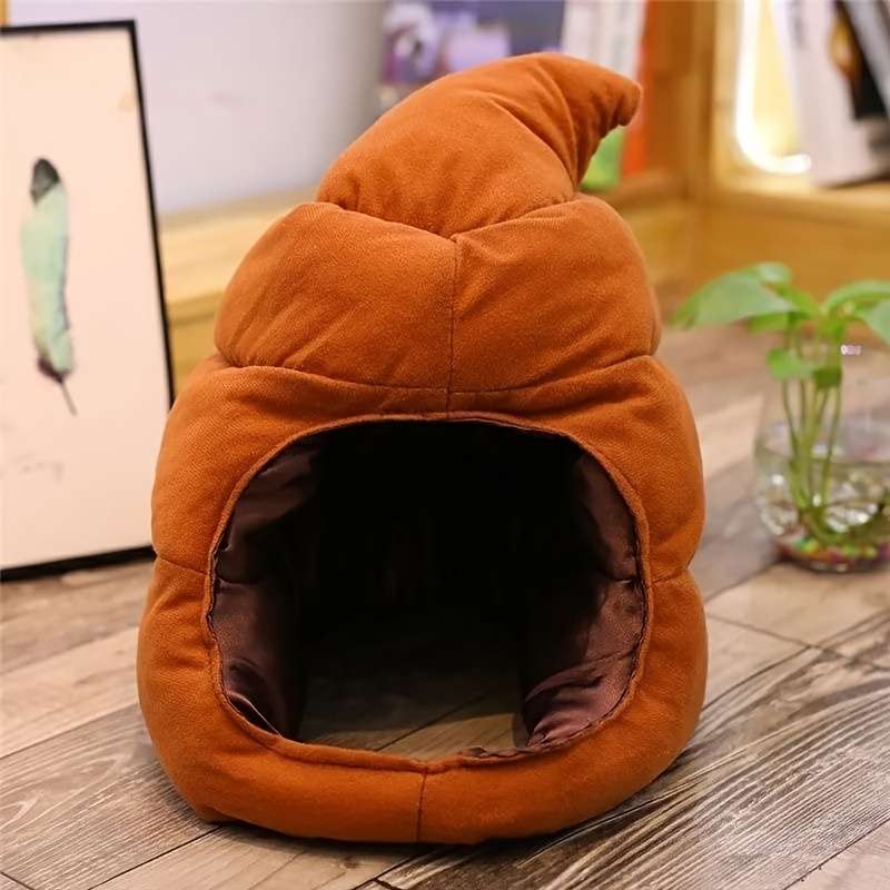 1pc Funny Head Cover Hat Cartoon Cute Warm Sand Sculpture Big Hat
