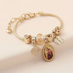 Virgin Mary Jesus Theme Pendant