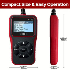 OBDII Protocol Cars USB Powered OBD2 Scanner