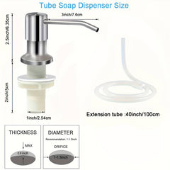 1 Piece Kitchen Sink Soap Dispenser