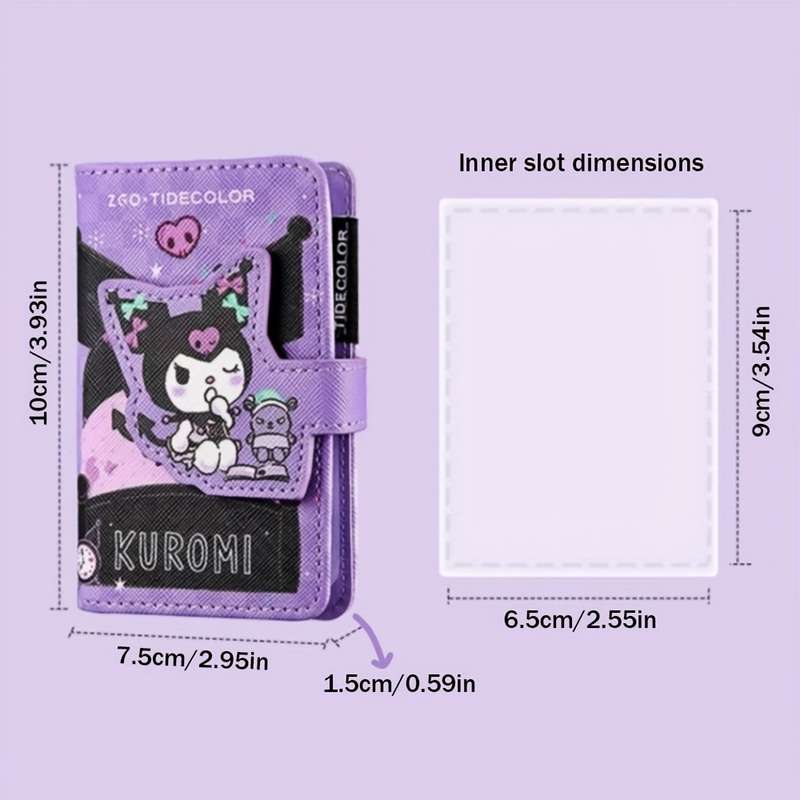 1pc Sanrio Women'S Multifunctional Card Holder - for Hello Kitty/for Kuromi/for Cinnamoroll/Melody,