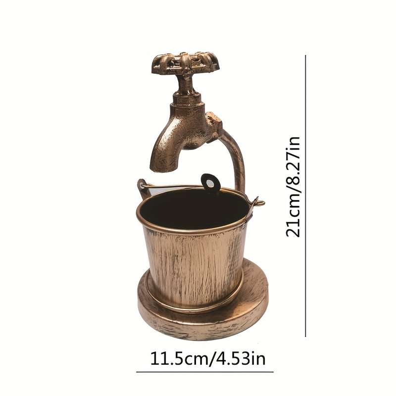 1pc Vintage Wrought Iron Ashtray