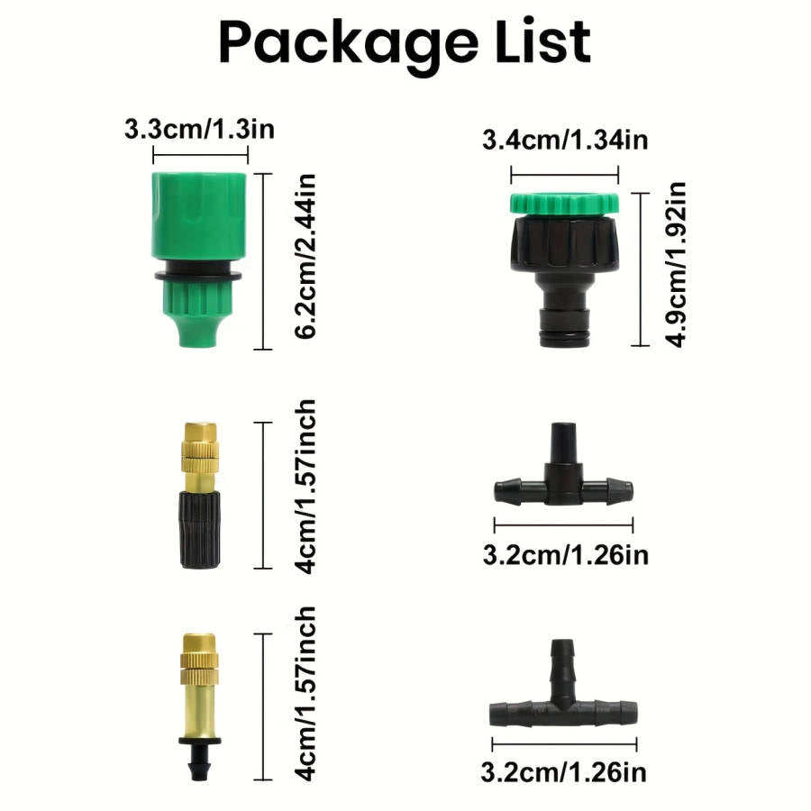 98' Outdoor Mist Cooling System