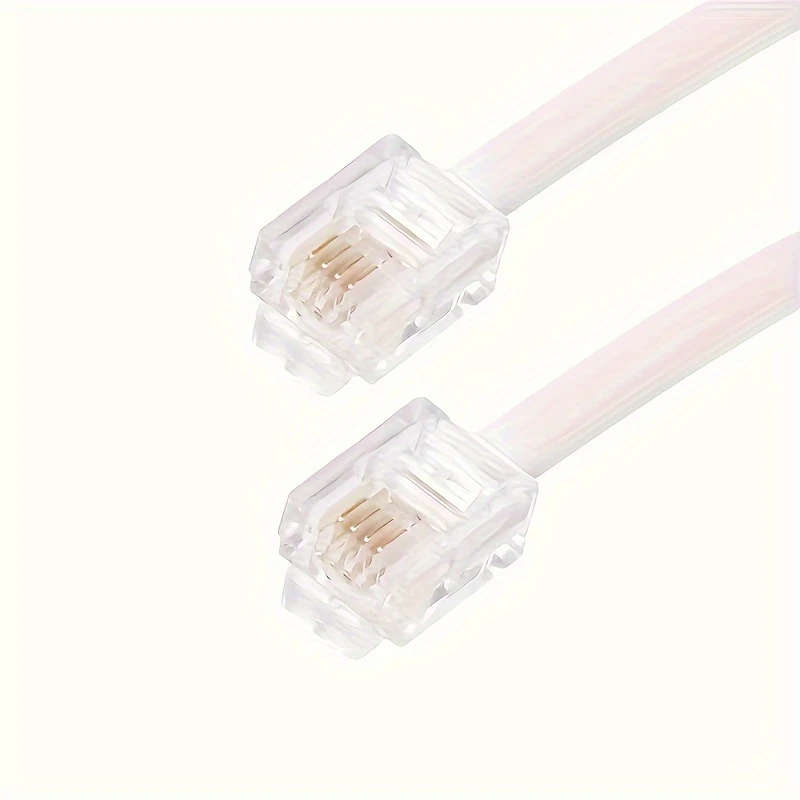 1pc 12m RJ11 Telephone Internet Cable