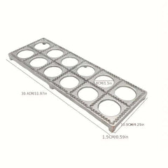 MR 12-Hole Aluminum Ravioli Press Mold(副本)
