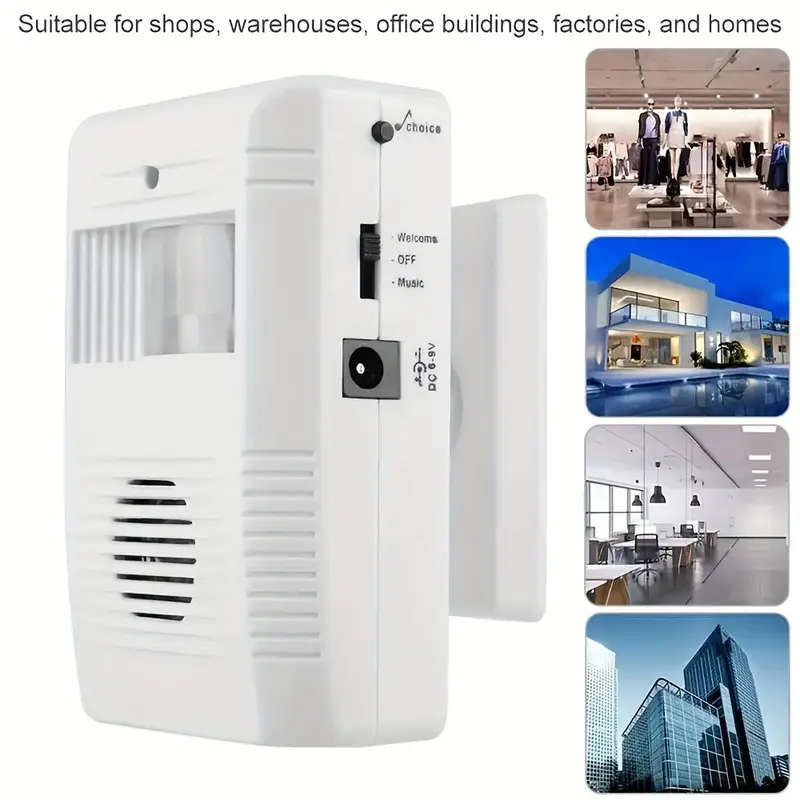 1pc Wireless Infrared Motion Sensor Doorbell