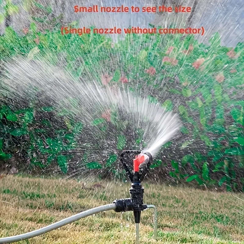 1pc Butterfly-Shaped Rotating Garden Nozzle Durable Plastic Heart Rain