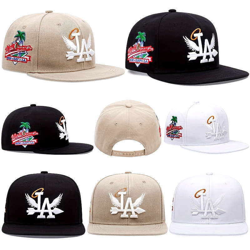 1pc Wings Letter Embroidered Baseball Cap