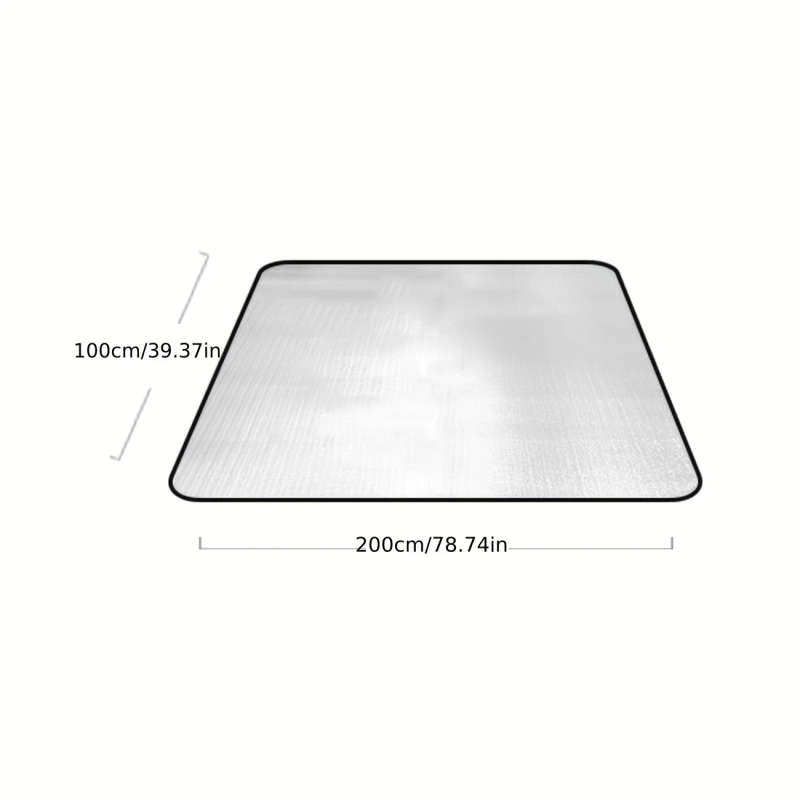 1pc All-Season Waterproof And Insulating Camping Mat 100x200cm