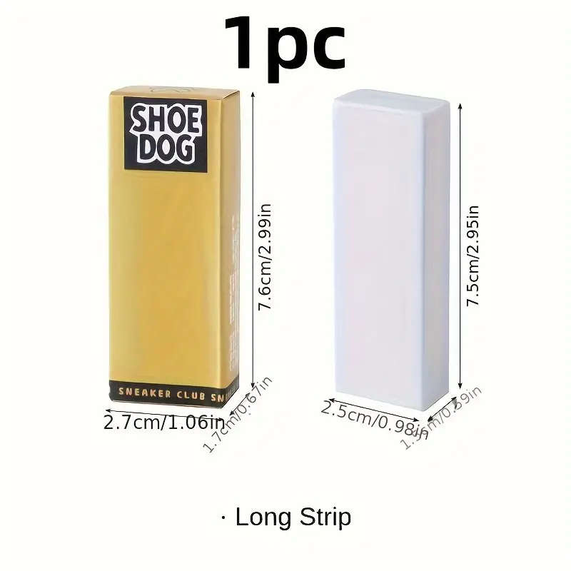 1pc Shoe Cleaning Eraser Sneaker Cleaning Eraser Cleaning Eraser For Shoes And Boots Cleaning Brightening