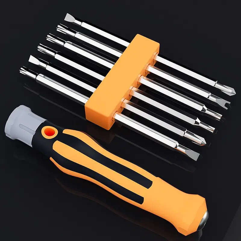 1 Set Ultimate Magnetic Screwdriver Set, Precision Engineering For Versatile Repair Strong Magnetic