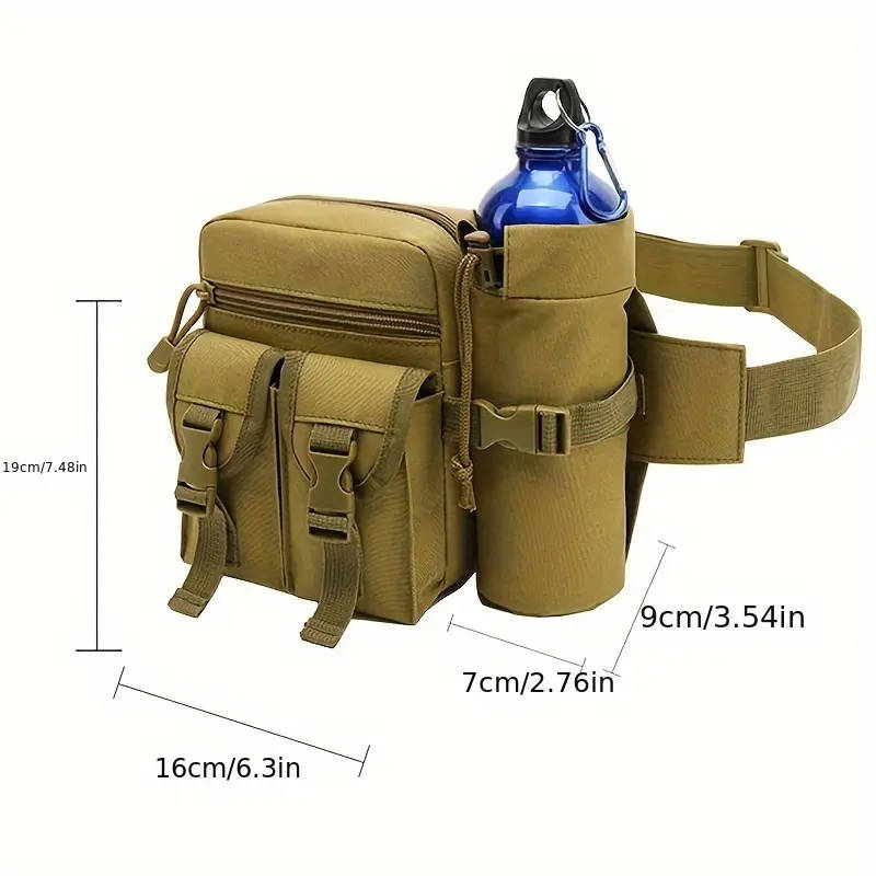 Oxford Cloth Sports Waist Bag Portable Fanny Pack