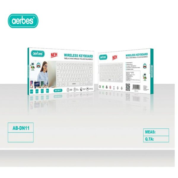 Aerbes AB-DN11 Wireless 2.4ghz Keyboard