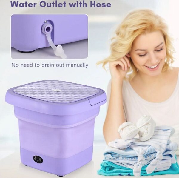 183467 Portable Folding Washing Machine