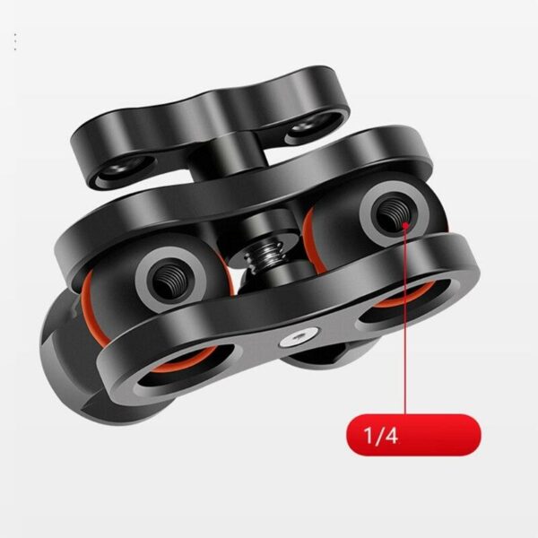 SE007 Heavy Duty Camera Bracket Ball Head Holders with Non-slip Screws