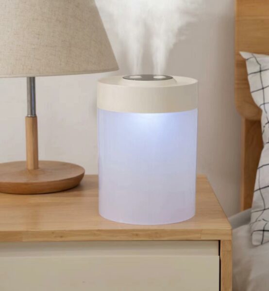 1011 Double Spray Humidifier 4L with Night Light