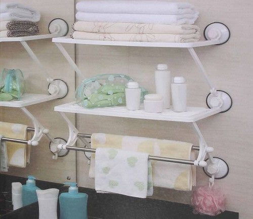 DOUBLE LAYERS DOUBLE ROD SHELF
