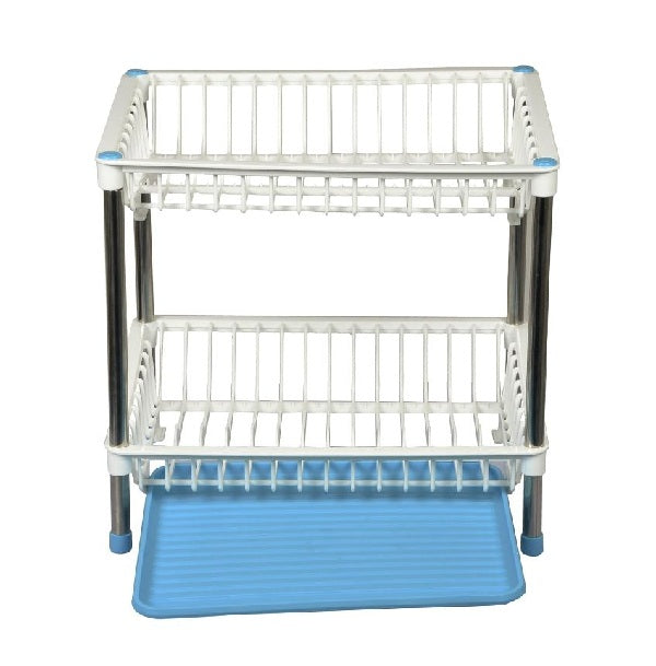 XF0880 Two Tier Multi-functional Dish Rack