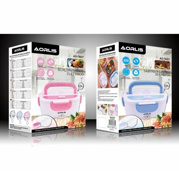 Aorlis AO-78431 Electric Lunch Box 40W 1.5L