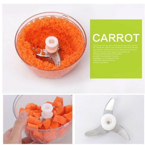 Aorlis AO-78328 Multi-functional Manual Vegetable & Fruit Chopper