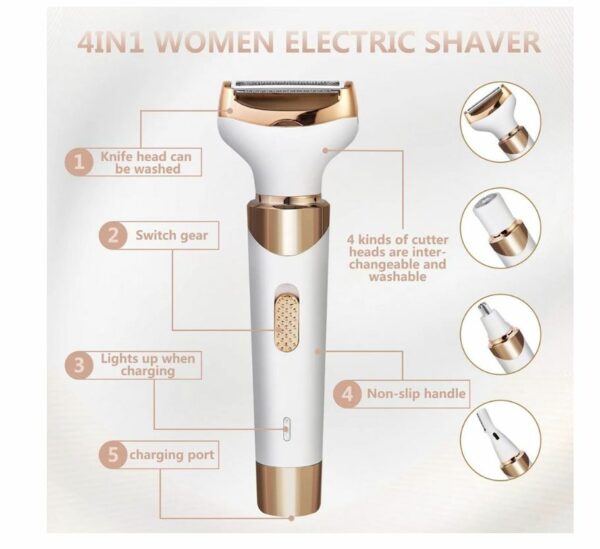 183685 Rechargeable 4 in 1 Grooming Kit