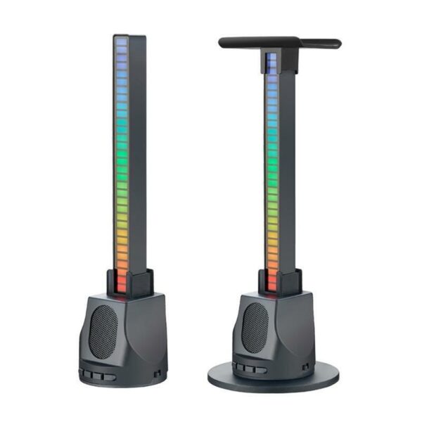 XF0800 RGB Sound Pickup Light Speaker, With /Without Headset Stand Mount T-15