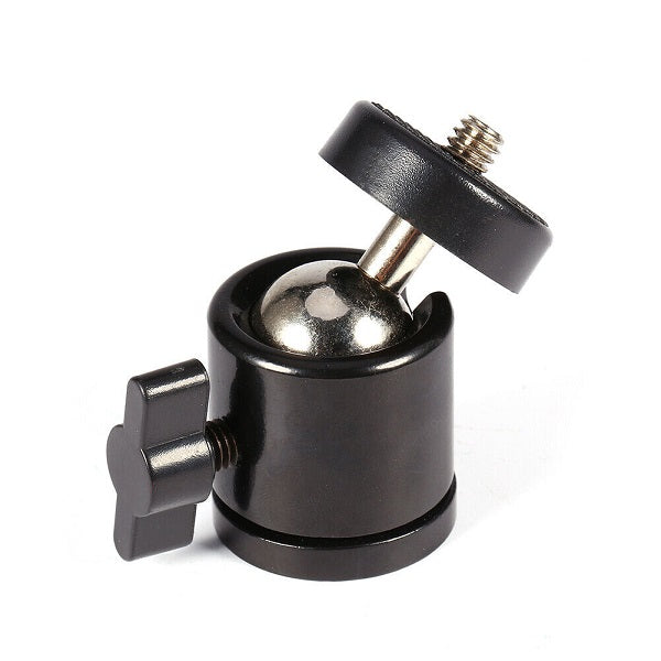 1/4″ Screw Swivel Ball Head Tripod Mount 360° Rotation