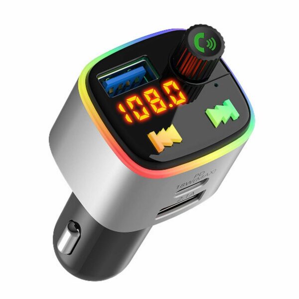 Aerbes AB-CZ03 Multifunctional Wireless RGB Car MP3 Player FM Transmitter